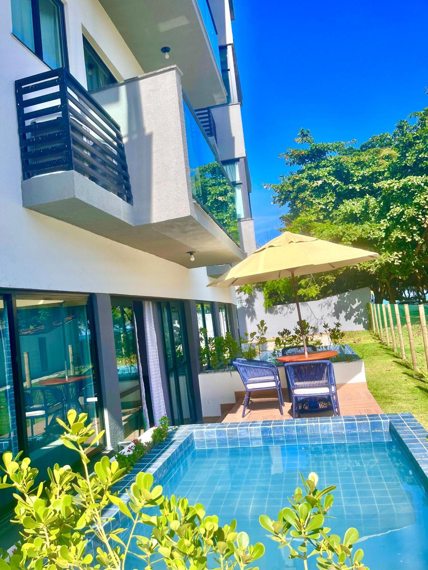 Ferienwohnung Flat Beira Mar Maracaipe- Pôrto das Galinhas Exterior foto